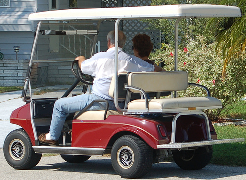 golf cart photo