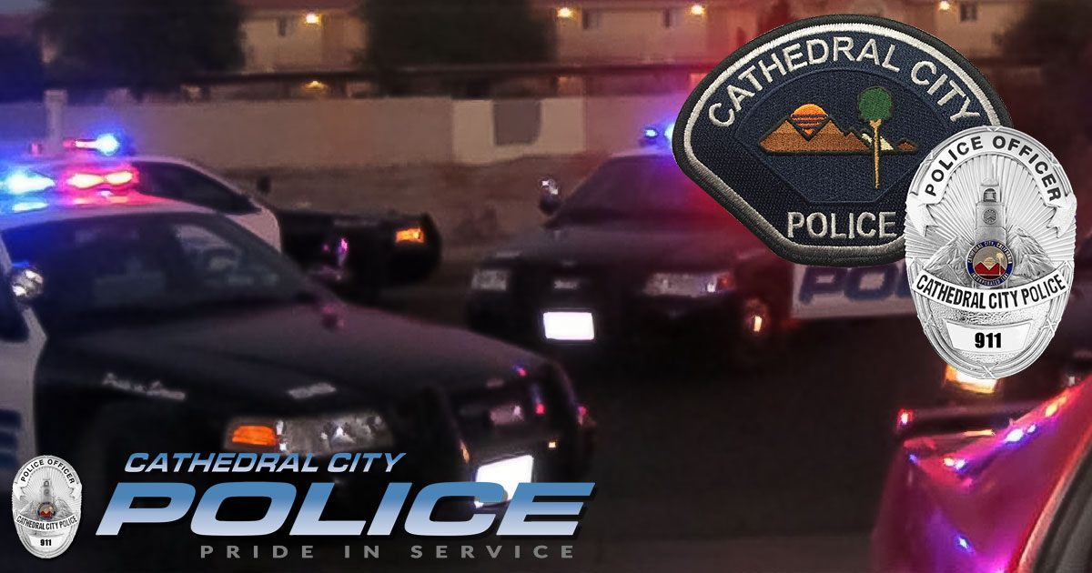 Cathedral City Police Department Pride in Service